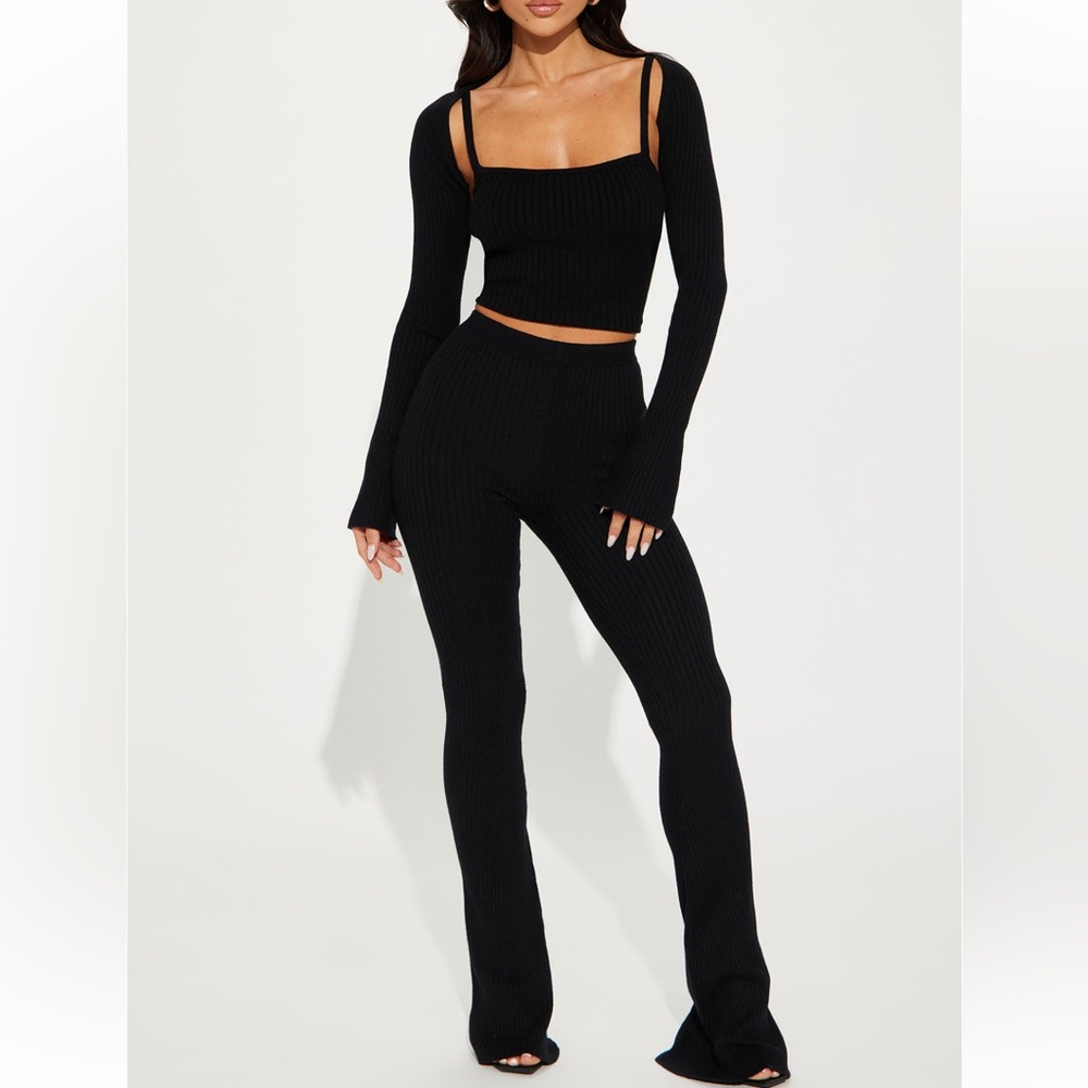 3 Piece Sweater Pant set